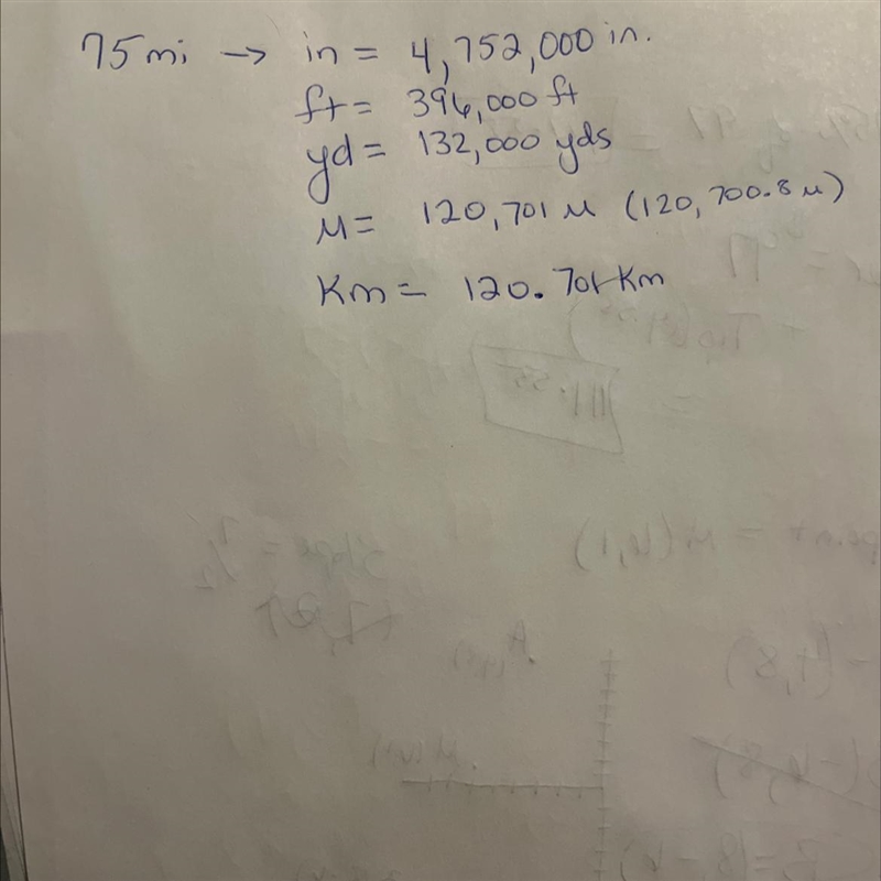 75 mi → in, ft, yd, m, km HELP THIS IS DUE TOMMOROW-example-1