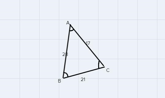 State if the three side lengths form an acute obtuse or a right triangle-example-1