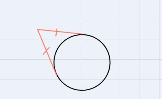 Assume that all the lines that appear tangent are tangent. Find the perimeter.-example-1