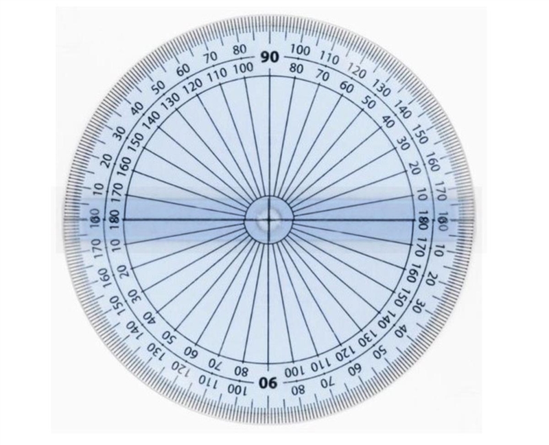 Henry constructed circle A with a radius of 6 units. He then created a sector as shown-example-1