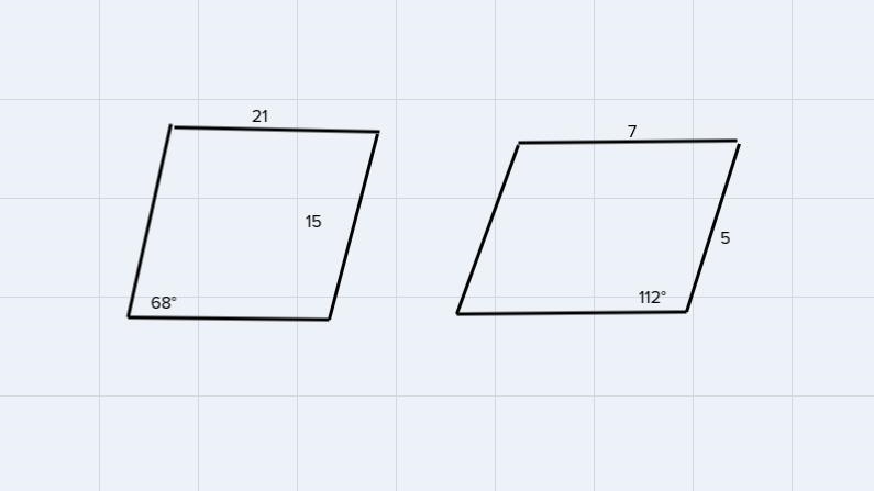 Instructions: Determine whether the following polygons aresimilar. If yes, type 'yes-example-1