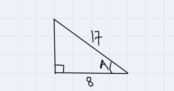 For positive acute angles A and B, it is known that cos A = 8/17 and sin B = 3/5. Find-example-1