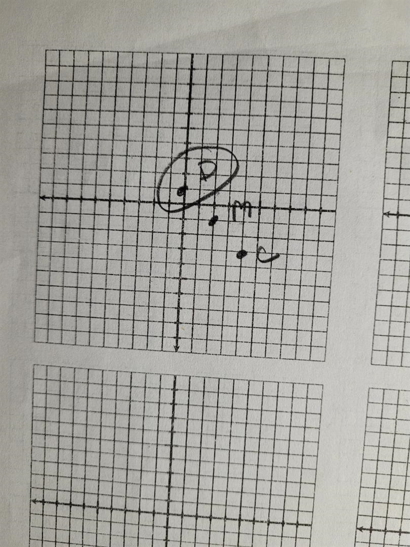 Point M (2,-1) is the midpoint of CD. If C is (4, -3), find the coordinates of D.-example-1