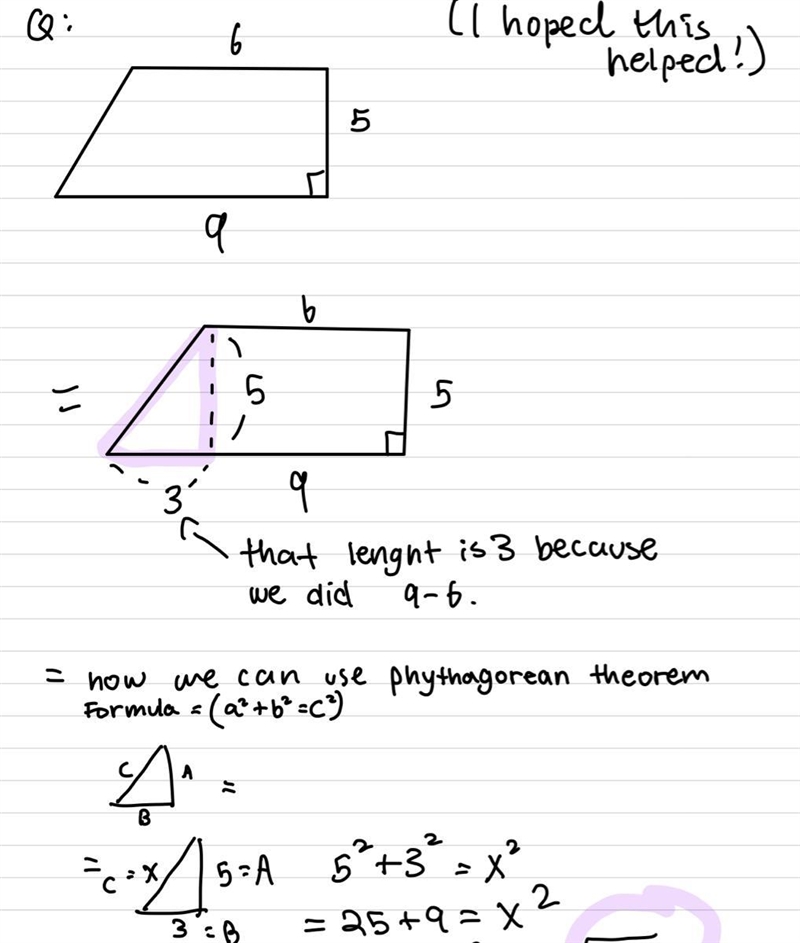 Pls help!! 6cm, 5cm, 9cm-example-1