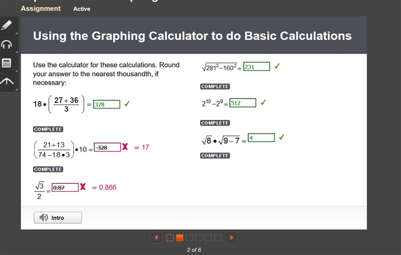 Use the calculator for these calculations. Round your answer to the nearest thousandth-example-1