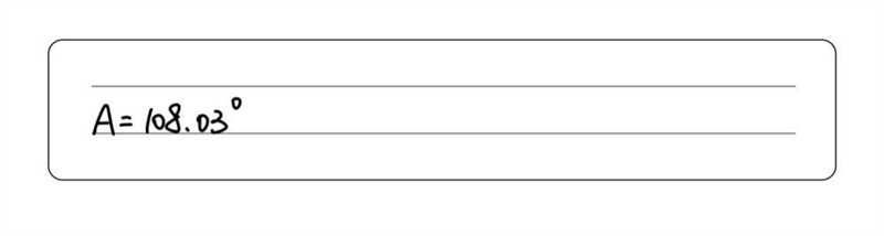 Find a in degrees a=13 b=9 c=7-example-1