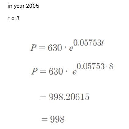 Emma invested $630 in an account in the year 1997, and the value has been growing-example-1