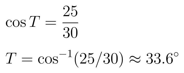 Find the measure of angle T to the nearest tenth.-example-1