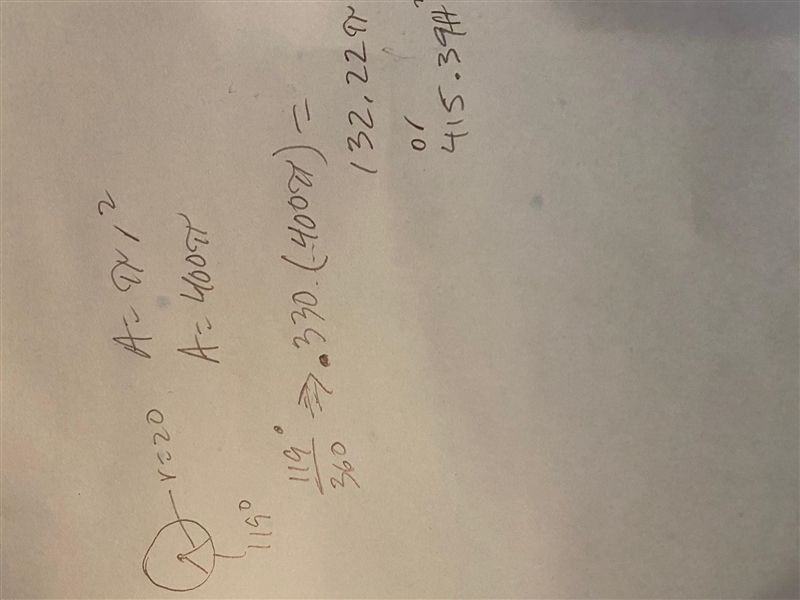 Calculate the area of the shaded sector. KL = 20 ft-example-1