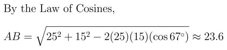 1) Find AB round answer to the nearest tenth-example-1