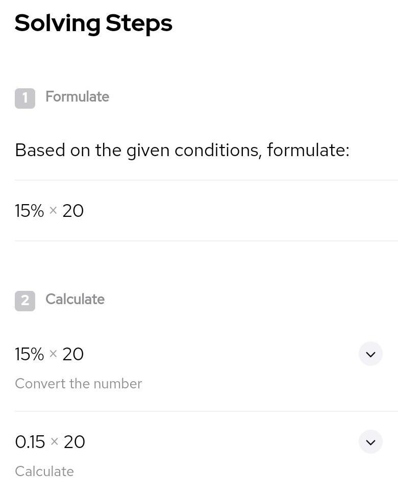 Which expressions have the same value as 15% of 20-example-1