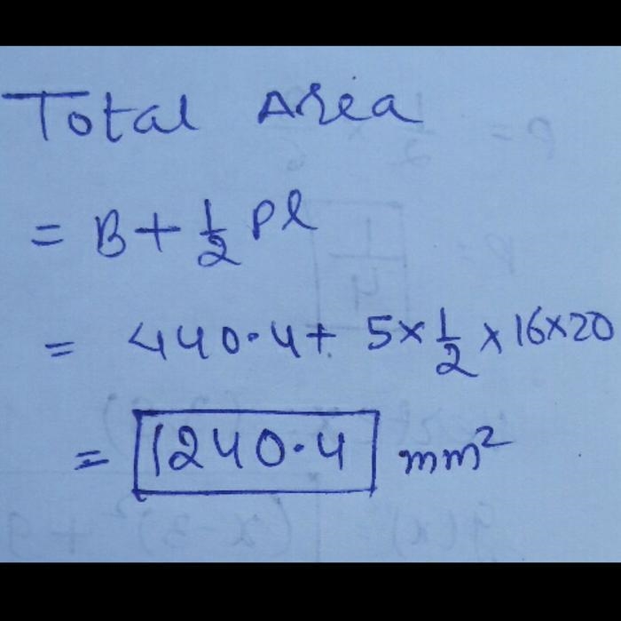 Find the surface area of the regular pyramid. mm2 help meeeee pls-example-1