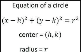 Write the standard equation of the circle with radius 5 and a center (2,-1)-example-1