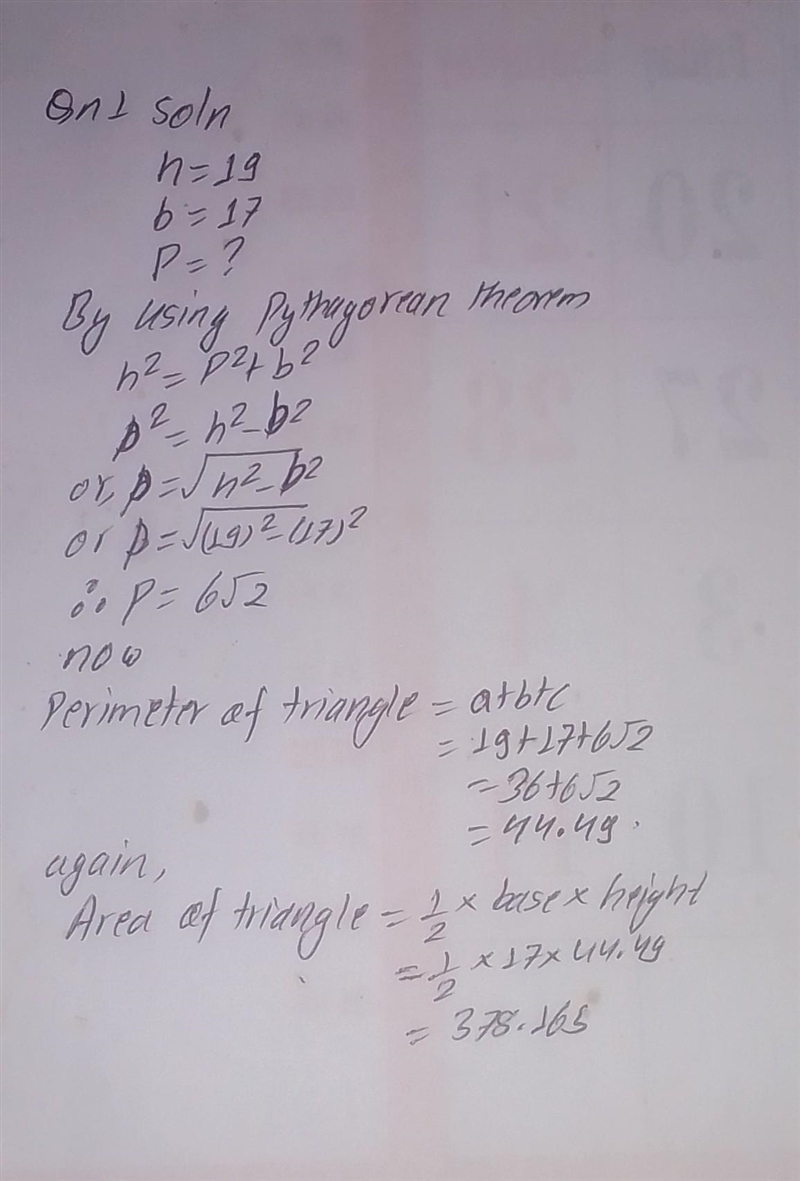 for each triangle find the missing length ￼round your answer to the nearest tenth-example-1