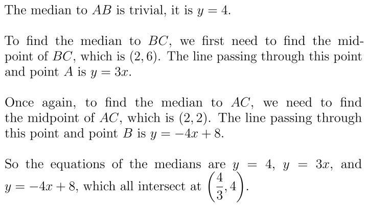 The graph shows △ABC and the midpoints for each segment. What statements showing the-example-1