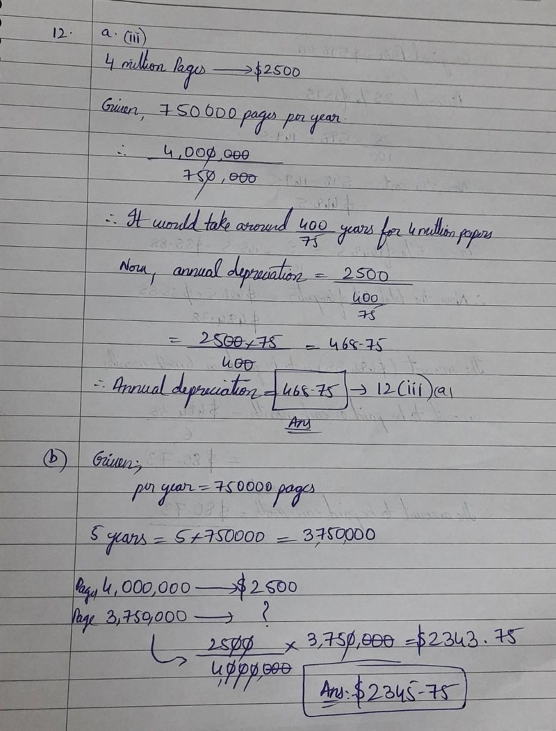 I need help with 12aiii and 12b please!! I don’t know how to work it out on my own-example-1