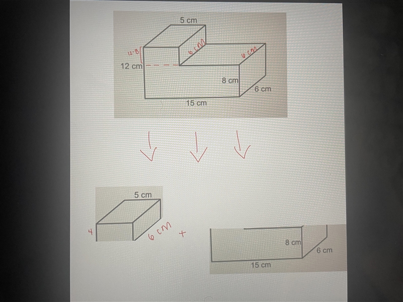 Find the volume of this L shaped prism-example-1