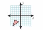 A triangle is shown.Drag graphs to the table to show the image of the triangle after-example-3