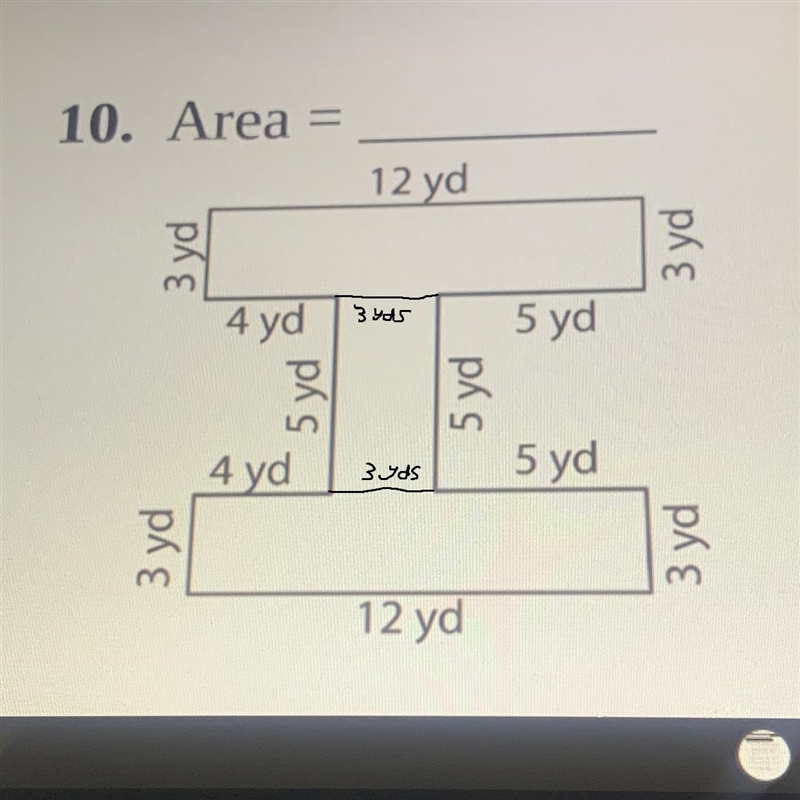 What is the area ???-example-1