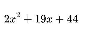 2x(x + 4) + 11 (x+4)-example-1