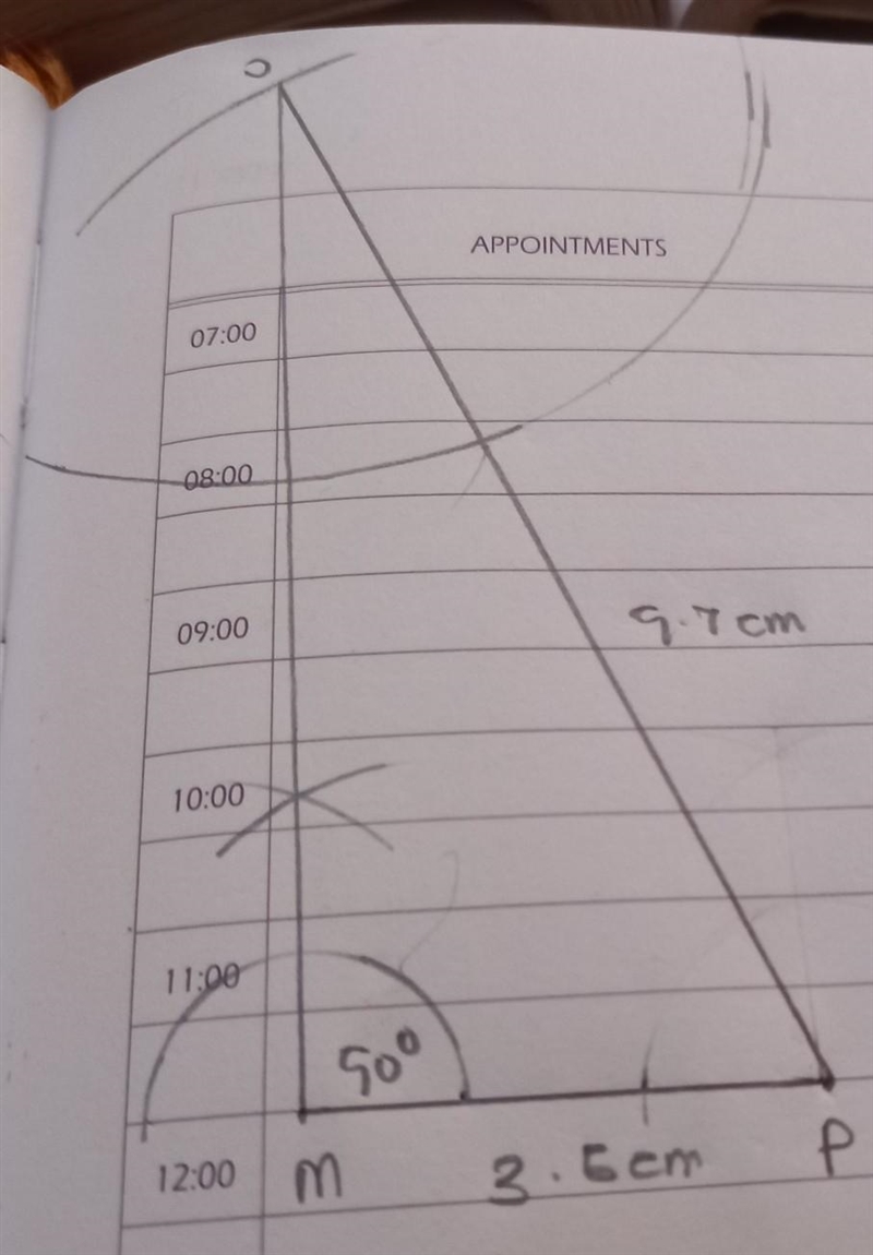 M, N and P are points on a circle, centre O. MON is the diameter of the circle. MP-example-1