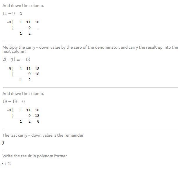 where the degree of R is less than the degree of D.DDivide using the division algorithm-example-3