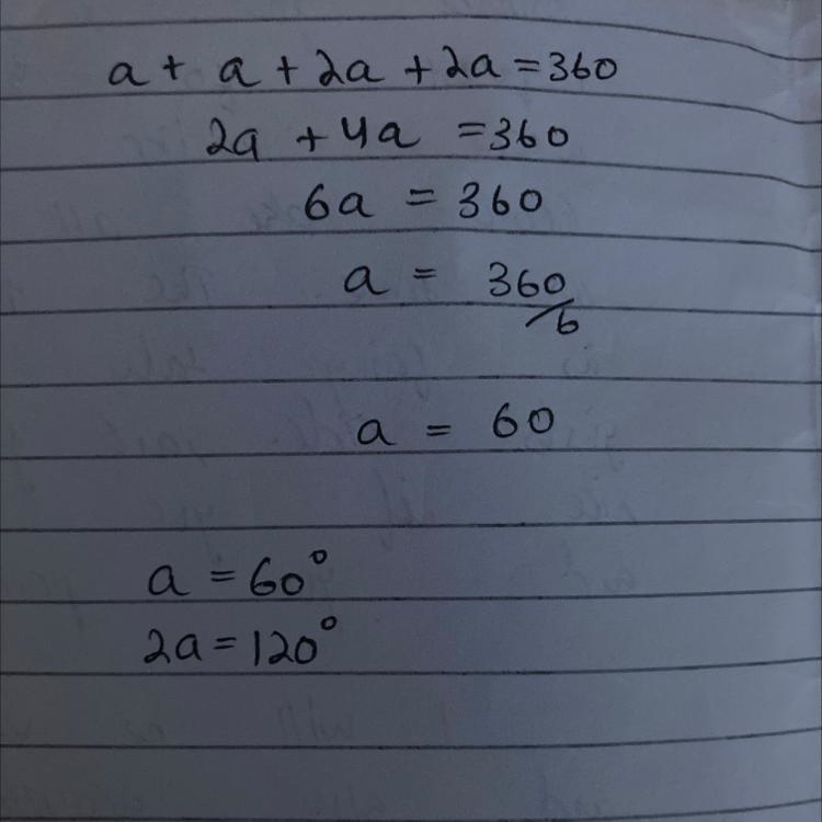 Find the value of the variable then the angle measure of the polygon. I just need-example-1