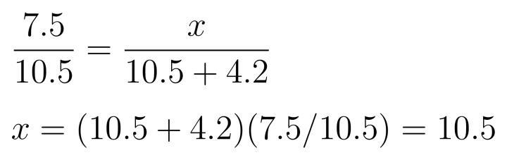 Find the value of x in the image below-example-1