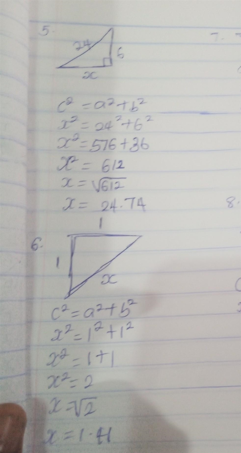 Pythagorean thereom-example-2