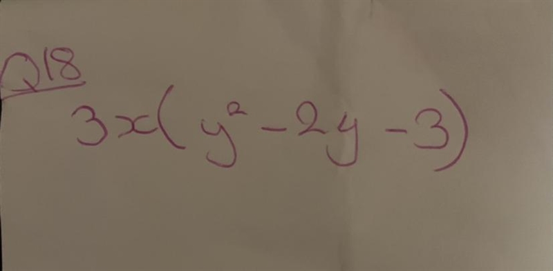 I need help with 18. Factor out the greatest communication n factors.-example-1