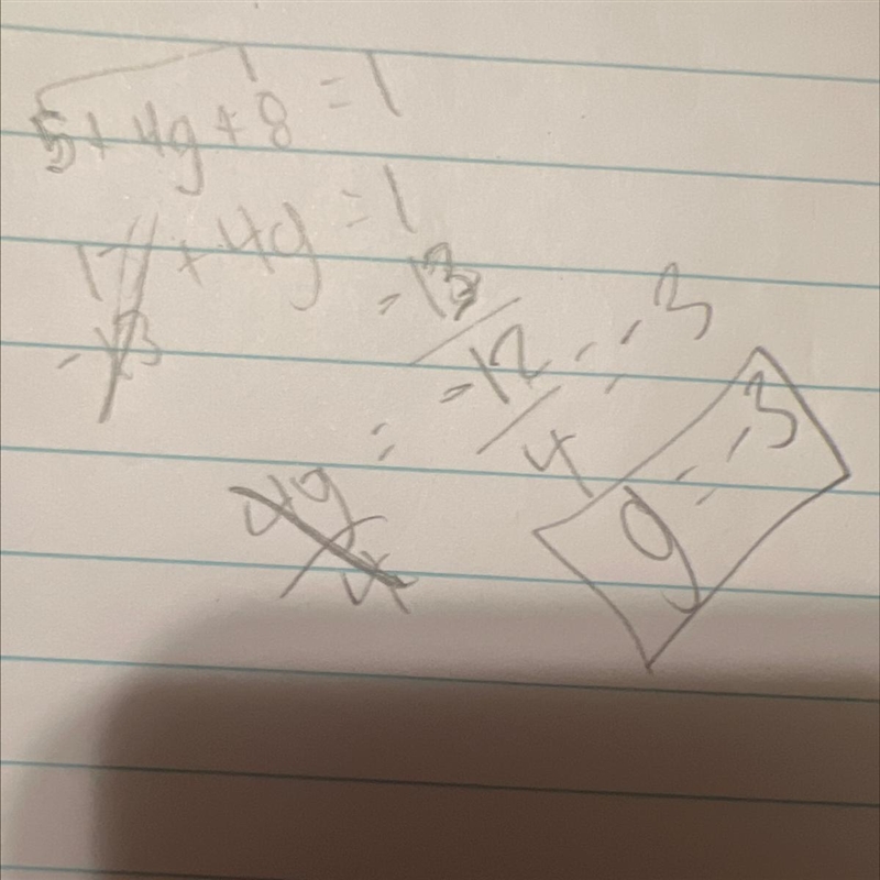 5+4g+8=1 What is the answer-example-1