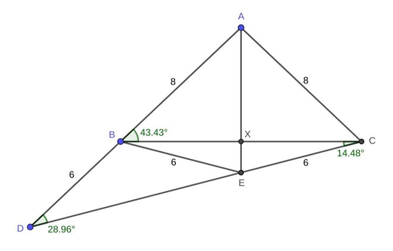 In the given figure, find the value of x and y?​-example-1