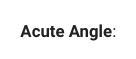 An angle with a measure of 42 would be classified as which type of angle? A) acute-example-1