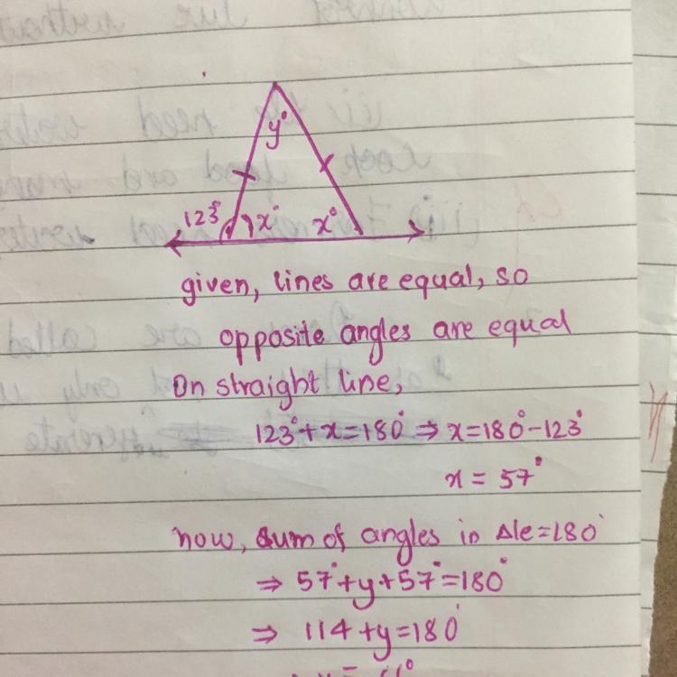 What are the values of x and y? A- x=56, y=68 B- x=68, y=56 C- x=57, y=66 D- x=66, y-example-1