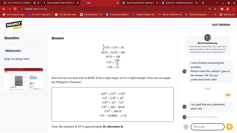 Can someone help me? It's a class-8 maths . Refer to the attachment. Please don't-example-1