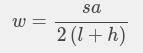 SA = 2(lw + hw + hl), for w HELP PLEASE-example-1