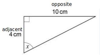 E trigonometry to work out the size of angle x.-example-1