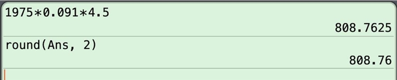 Find the simple interest on $1975 for 4.5 years at rate of 9.1% per year-example-1