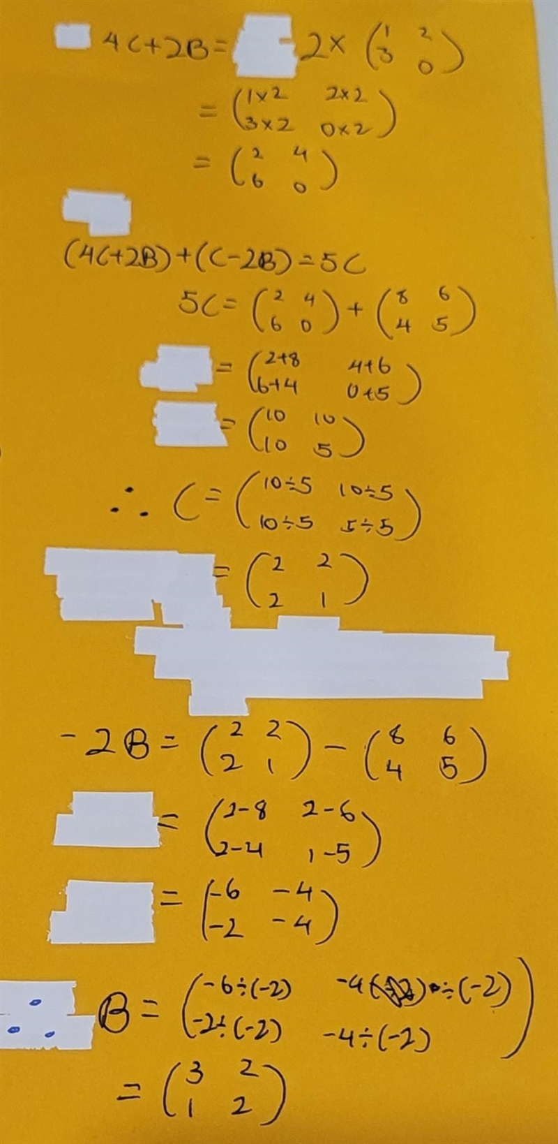 Find the matrices C and B​-example-1