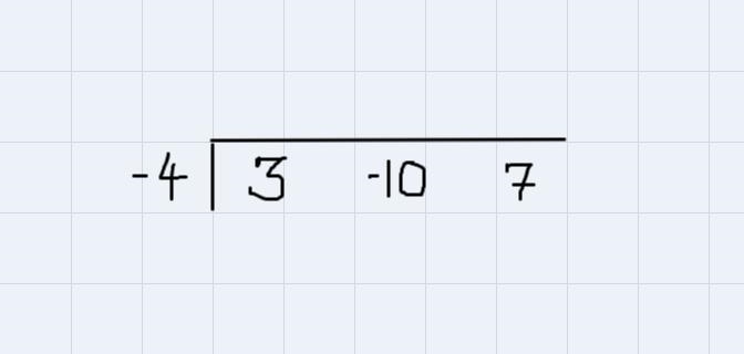 Which of the following shows the division problem below in synthetic divisionform-example-1