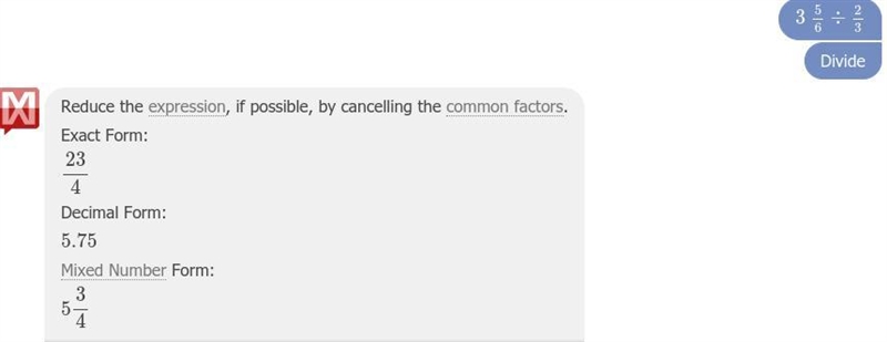 PLZZZ HELP!!!! How many times will 2/3 go into 3 5/6 ? 4/23 6 3/4 5 3/4 9/23-example-1