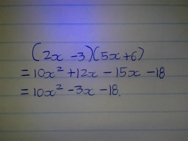 PLS HELP THIS IS DUE TOMORROW!!! MULTIPLY AND COMBINE LIKE TERMS TL DETERMINE THE-example-1