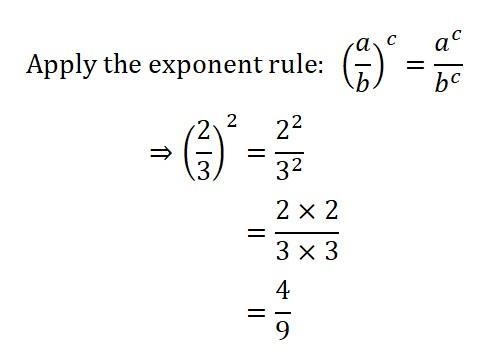 How do i write the expression in expanded form, and then evaluate? (2/3 to the power-example-1