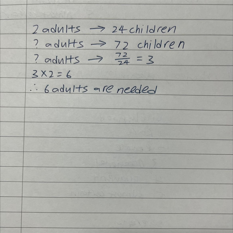 At a school recess, there needs to be a ratio of 2 adults for every 24 children on-example-1