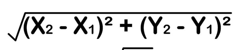 What is the distance between (-9, -6) and (-2,-2)?-example-1