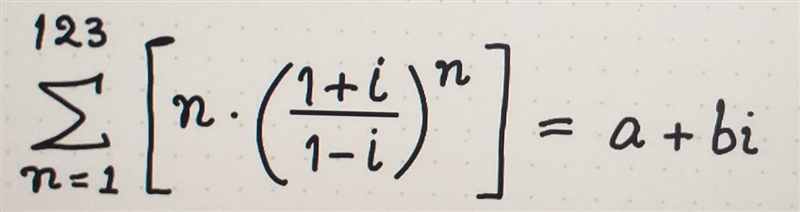 I^2 = -1 what is value of |a-b| ? help me please​-example-1