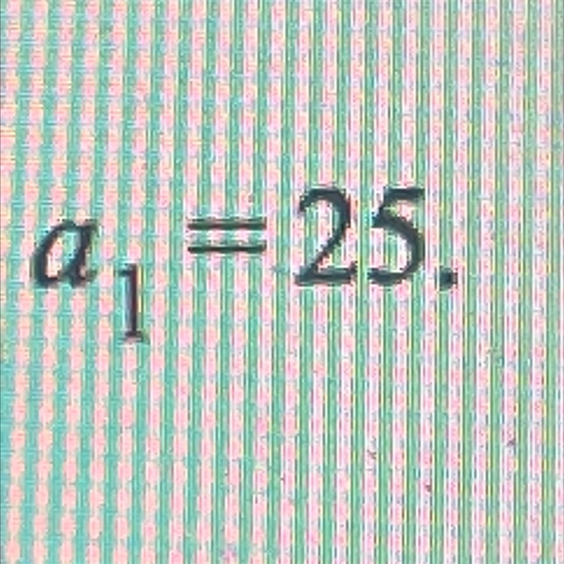 Find the 18th term of the arithmetic sequence whose common difference is d=-5 and-example-1