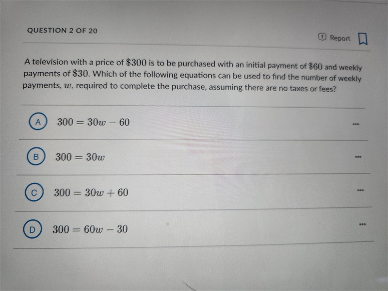 What's the correct equation?-example-1