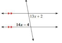 Solve for x. SHOW ALL WORK FOR CREDIT! ( 35pts)-example-1