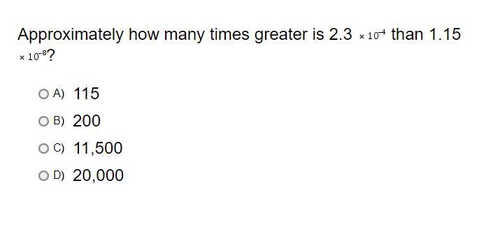 Approximately how many times greater is 2.3 than 1.15 ?-example-1